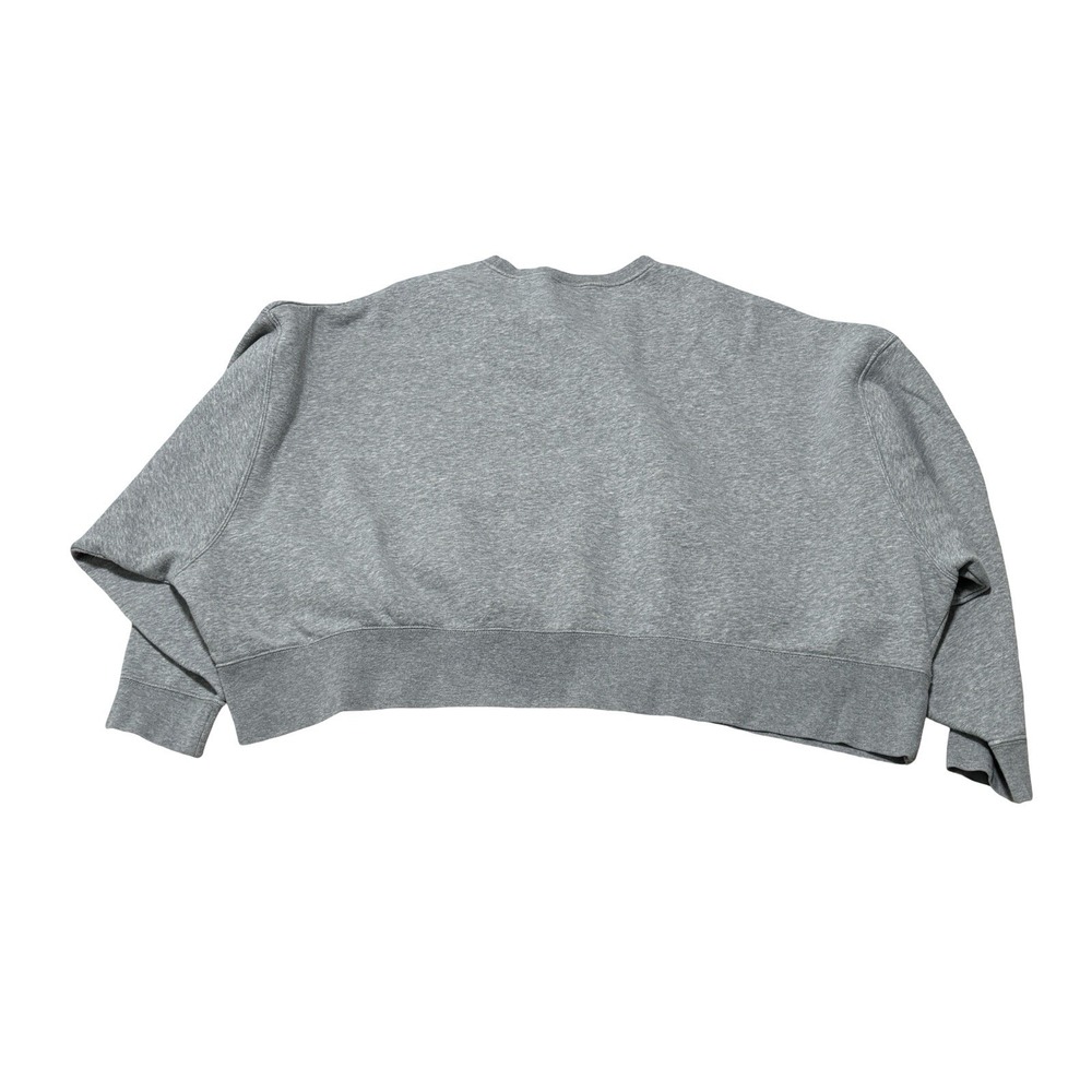Nike Sportswear Women's Embroidered Swoosh Cropped Oversized Sweater XL 31 x 23 - Picture 2 of 4